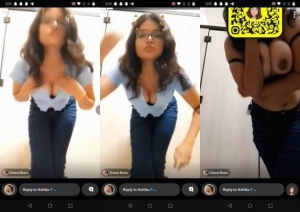Horny Desi girl Sucking Boobs
