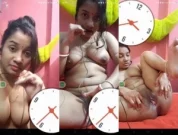 Horny Desi Boudi Shows Boobs and Fingering Part 1