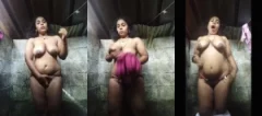 Horny Desi Bhabhi Shows Nude Body part 2