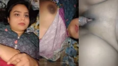 Sexy Desi Wife Boobs pressing and Fucking