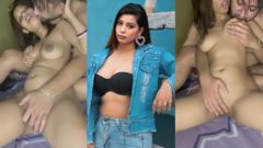 social media influencer Abby Roy strips fully nude
