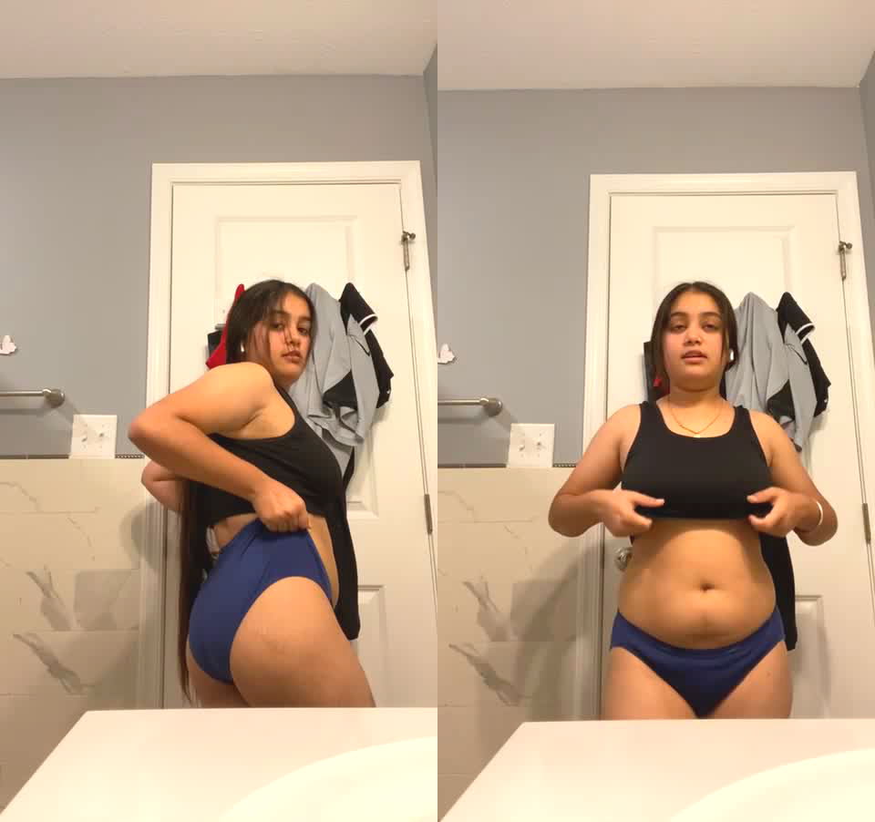 Young teen girl Big boobs