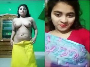 DESI BANGLA GIRL SHOWS HER BOOBS DESI BANGLA GIRL SHOWS HER BOOBS