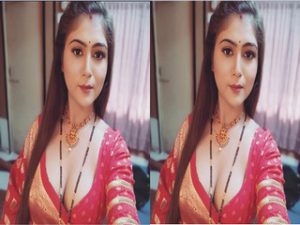 Hiral Radaliya Shows her Boobs Part 2