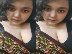 Horny Desi Girl Shows her Big Boobs and Fucked Part 1