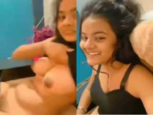 HORNY DESI GIRL SHOWS HER BOOBS FOR LOVER HORNY DESI GIRL SHOWS HER BOOBS FOR LOVER