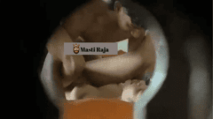 Degenerate Sibling's Sinful Missionary With Sister's Legs On Bro's Shoulders Captured Secretly Through Keyhole